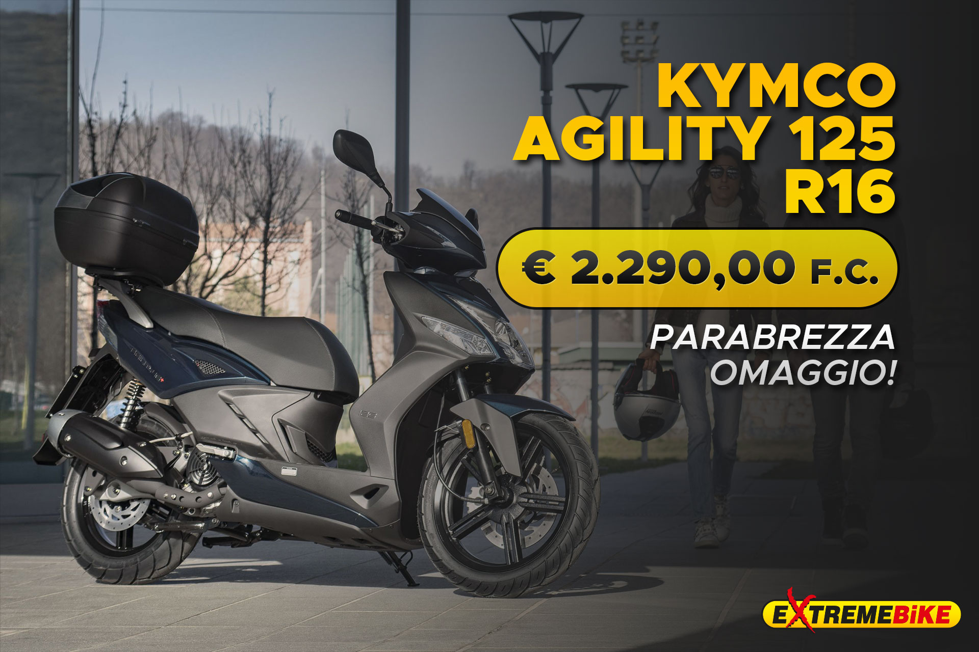 Promo Kymco Agility 125 R16 - Extreme Bike